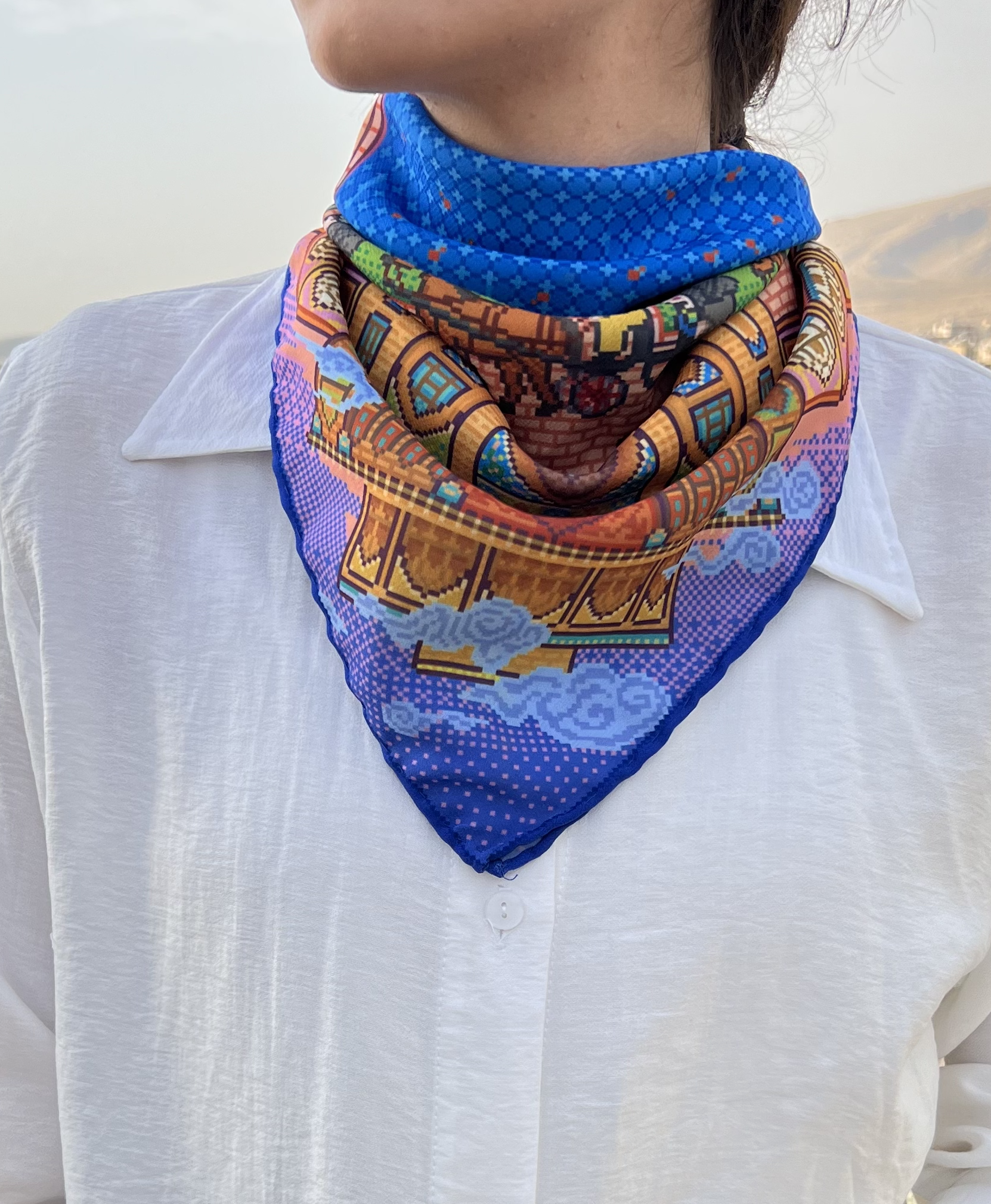 Naqsh-e Jahan Mini-scarf